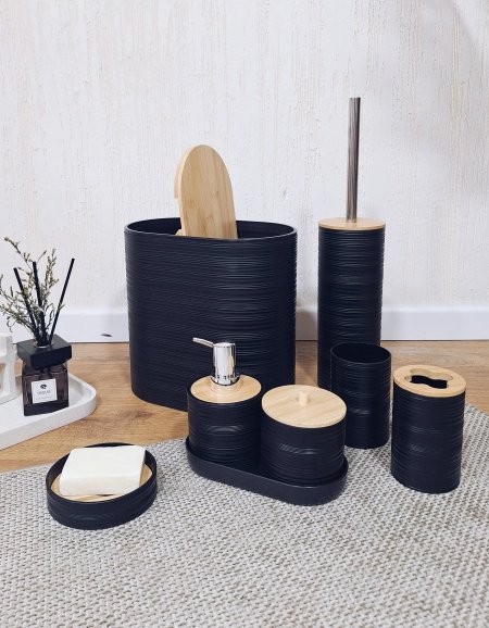 طقم سلة حمام و صابون f18-8