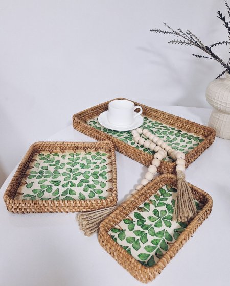 طقم 3 صواني بورسلان 760-12