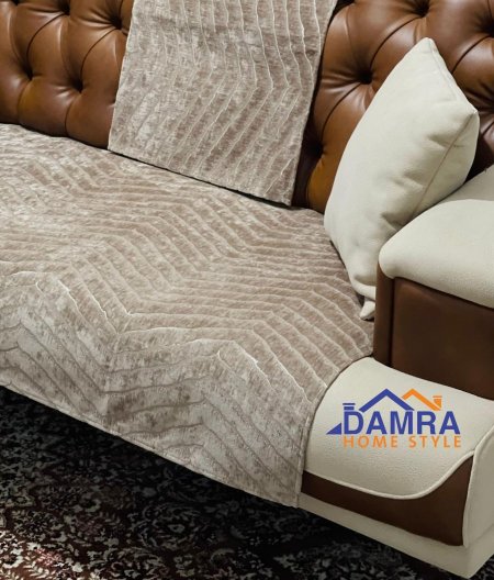 طقم كنب مخمل شانيل5-655