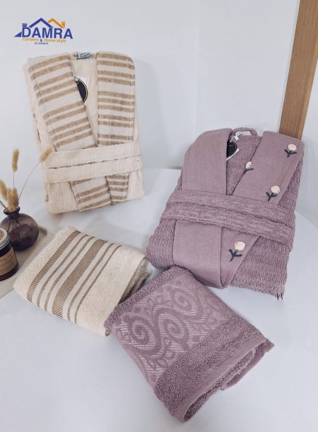 طقم روب حمام