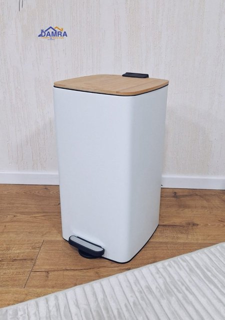 سطل دعسة مربع 30 لتر حديد #2 bambo29530