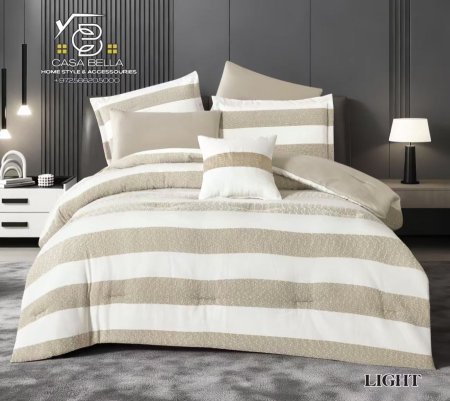 لحاف لايت صيفي مجوز 7 قطع