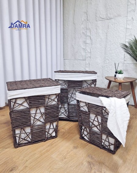 طقم سلة غسيل قش 4,6,7,8,9-667