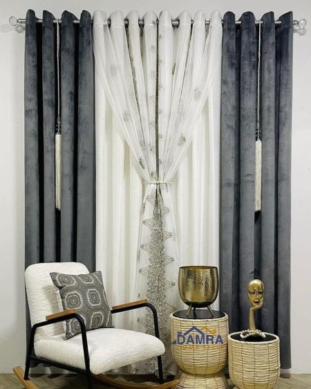 طقم برادي نوتيلا + جوانب مخمل سكني