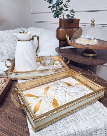 طقم 2 صواني نضيف مستطيل 25125RT