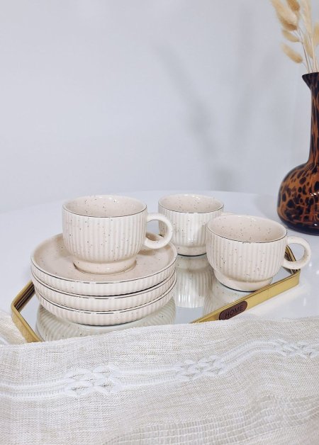 طقم 6 فناجين شاي f33-16