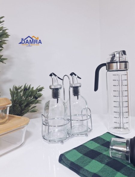 قنينتين زيت مع ستاند E40-93