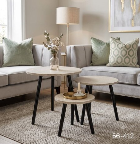 طقم اسكملات خشب 412-56
