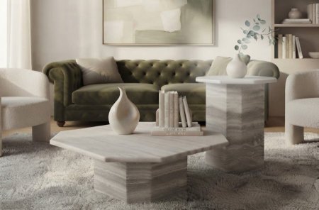 طقم طاولة وسط جرانيت 2819