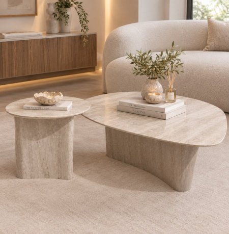 طقم طاولة وسط جرانيت 2815